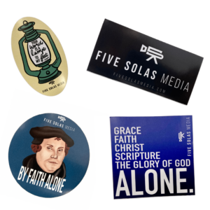 Five Solas Media Sticker Set